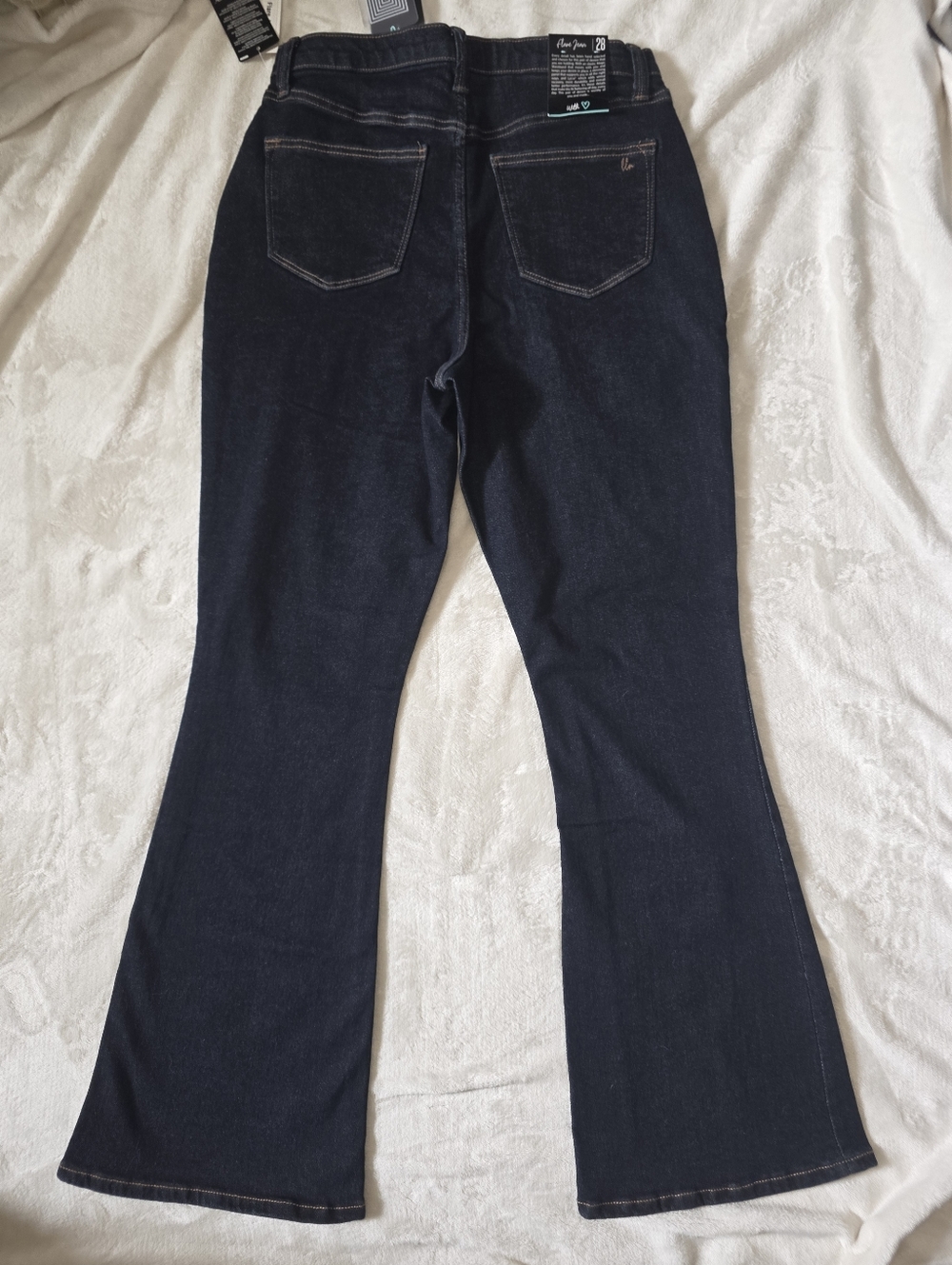 NWT Lularoe Skinny Flared Denim Jeans 28 - Picture 6 of 10